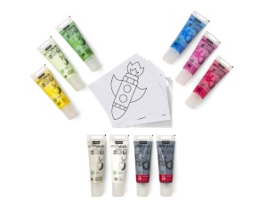 Set 10x75ml Culori Acrilice Repozitionabile Arti'stick 008965 Pebeo