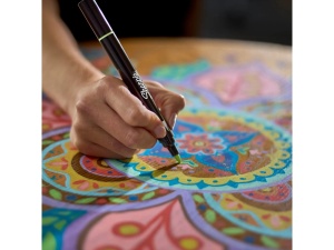 Set 12 Markere Creative Acrylic Sharpie Varf Rotund Pastel