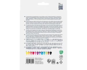 Set 12 markere solubile 2 capete goldfaber Faber-Castell 164612