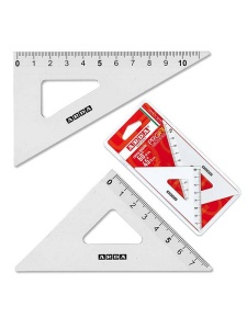 Set 2 echere aluminiu 45 grade - 12cm si 60 grade 12cm Arda 80312