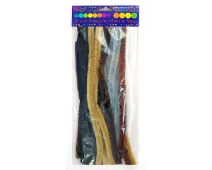 Set 24 buc. sarma plusata pufoasa 1,5 x 30 cm DP Craft KSDR-012