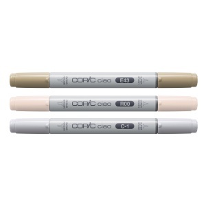 Set 3 markere cu cerneala pe baza de alcool, Copic Ciao Layer & Mix Paleta de Culori Mellow, 220750312 - Img 2
