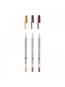 Set 3 pixuri Gelly Roll Metallic Nature Sakura POXPGBMET3D