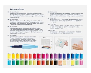 Set 36 de Culori in Cutie de Plastic Acuarele Studio Faber Castell 169736