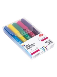 Set 5 markere acrilice culori vii Sonnet 163411799