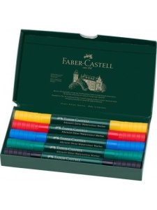 Set 5 markere acuarelabile Albrecht Durer Faber Castell 160305