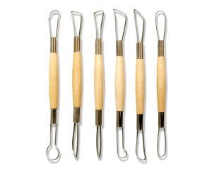 Set 6 debosoare duble pentru lut, Phoenix 0211020506