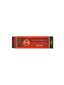 Set 6 mine Gioconda pentru desen (dark sepia brown) 4378