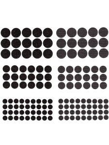 Set 69 discuri autoadezive cu scai negru Dp Craft dpkd-011