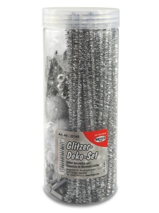 Set decoratiuni de Craciun silver Meyco 22140
