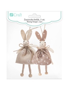 Set ornamente 2 Iepurasi de Paste Dp Craft DPWL-016