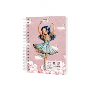 Set Penar cu Fermoar 14x22cm + Sketchbook A6 Clara 900900191SET Drasca