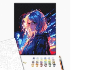 Set pictura pe numere, Cyberpunk, BS53816