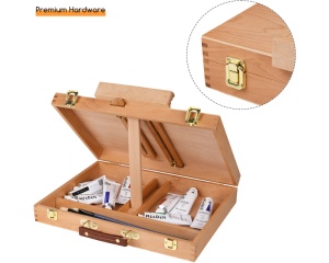Sevalet de Masa Tip Cutie MEEDEN din Fag Natur, cod AFB-6009-YM
