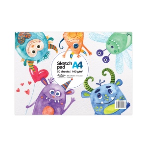 Sketchbook Drasca Lumea Copiilor A4 Monsters 900900281