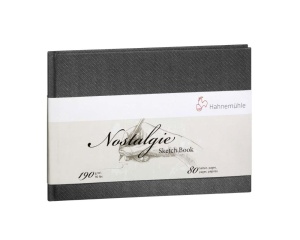 Sketchbook Hahnemuhle Nostalgie, 190 g/mp, 40 file, landscape