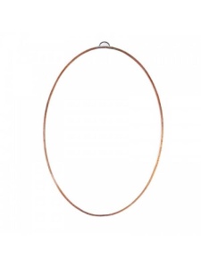 Sticla cu rama de cupru 3mm Oval