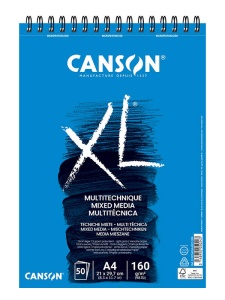 Bloc Canson XL Mixed Media 160g/mp