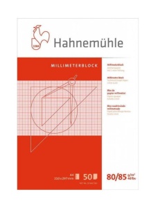 Bloc hartie milimetrica Hahnemuhle