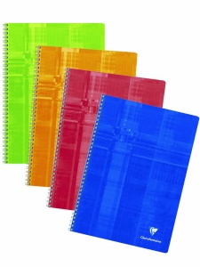 Caiet cu spira Metric A4 50 file 90g Clairefontaine