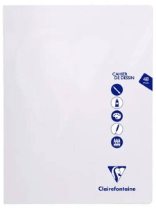 Caiet de desen Mimesys 125g Clairefontaine
