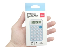 Calculator de Buzunar Bleu Deli DLEM10B