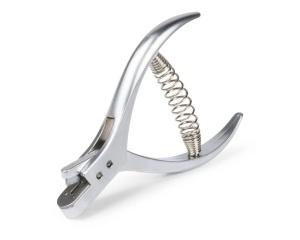 Cleste de perforat si marcat pentru carton, piele si hartie, crestatura 6,6 x 1,5 mm, Prym