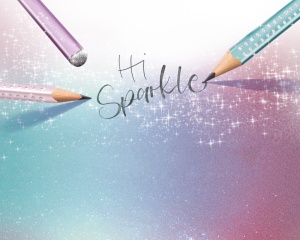 Creion grafit B Sparkle Faber-Castell