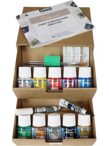 Culori textile Setacolor Opaque Pebeo set 10 x 45 ml 619012