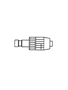 Cupla aerograf 2.7mm pentru furtun 4x7mm H&S 104053