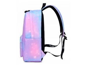 Ghiozdan Gimnaziu Galaxie Multicolor 2 fermoare Pigna MARS171RZ - Img 2