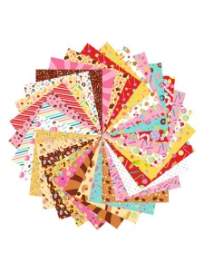 Hartie Origami Avenue Mandarine Dulciuri 60 coli 70g 20x20cm OR522C