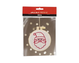 Kit Creatie Mini Broderie Mos Craciun Iarna 977489