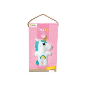 Kit Creativ de Cusut pentru Copii model Alicia the Unicorn Avenue Mandarine KC066C