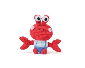 Kit Creativ Minigurumi, model Crab 420333 Graine Creative