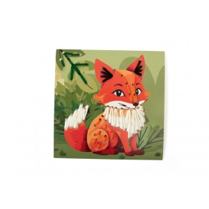 Kit de cusut Graine Creative pentru copii cu personaje din padure 750246