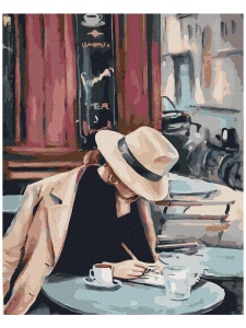 Kit pictura pe numere Right in the Hat 40542
