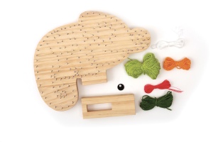 Kit string art pentru copii, model cameleon, Graine Creative 750234