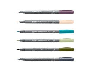 Liner cu varf tip pensula Pigment Brush 371, Staedtler