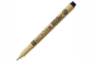 Liner Pigma Micron Blue Black 243 Marimi Diferite Sakura