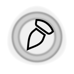 Marker Creativ Metallic cu Varf de Tip Pensula