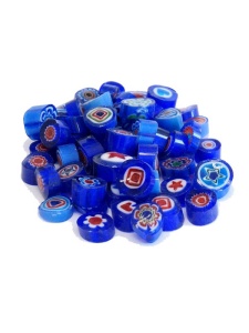 Mozaic Millefiori Blue Mix 50 g Mosaikstein