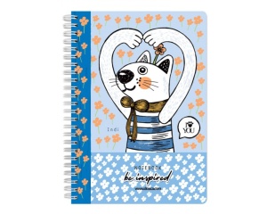 Notebook Indi Be Inspired Drasca A5 / A6, 80 file, 80g