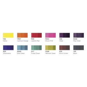 Penar Echipat Copic Ciao 12 Markere Starter Set 22075412