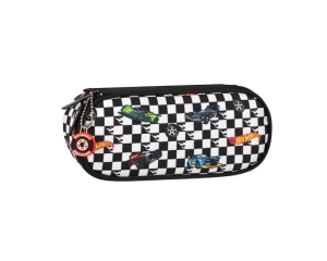 Penar neechipat Hot Wheels Starpak, 1 fermoar, negru cu alb, cod 550919