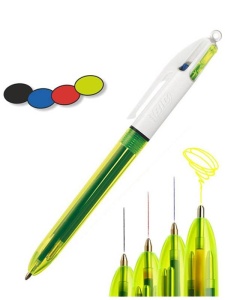 Pix cu mecanism 4 culori Fluo Galben BIC BC982868