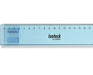 Rigla din Plexiglas pentru Parallelograf Arda Isoteck