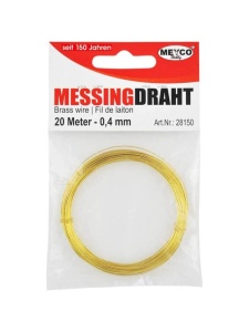 Sarma aurie 0,4mm - 20m Meyco 28150