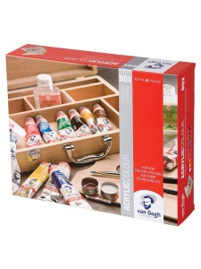 Set 10 x 40 ml culori acrilice Basic + accesorii Van Gogh 22840513