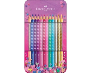 Set 12 Creioane Sparkle Faber Castell FC201737